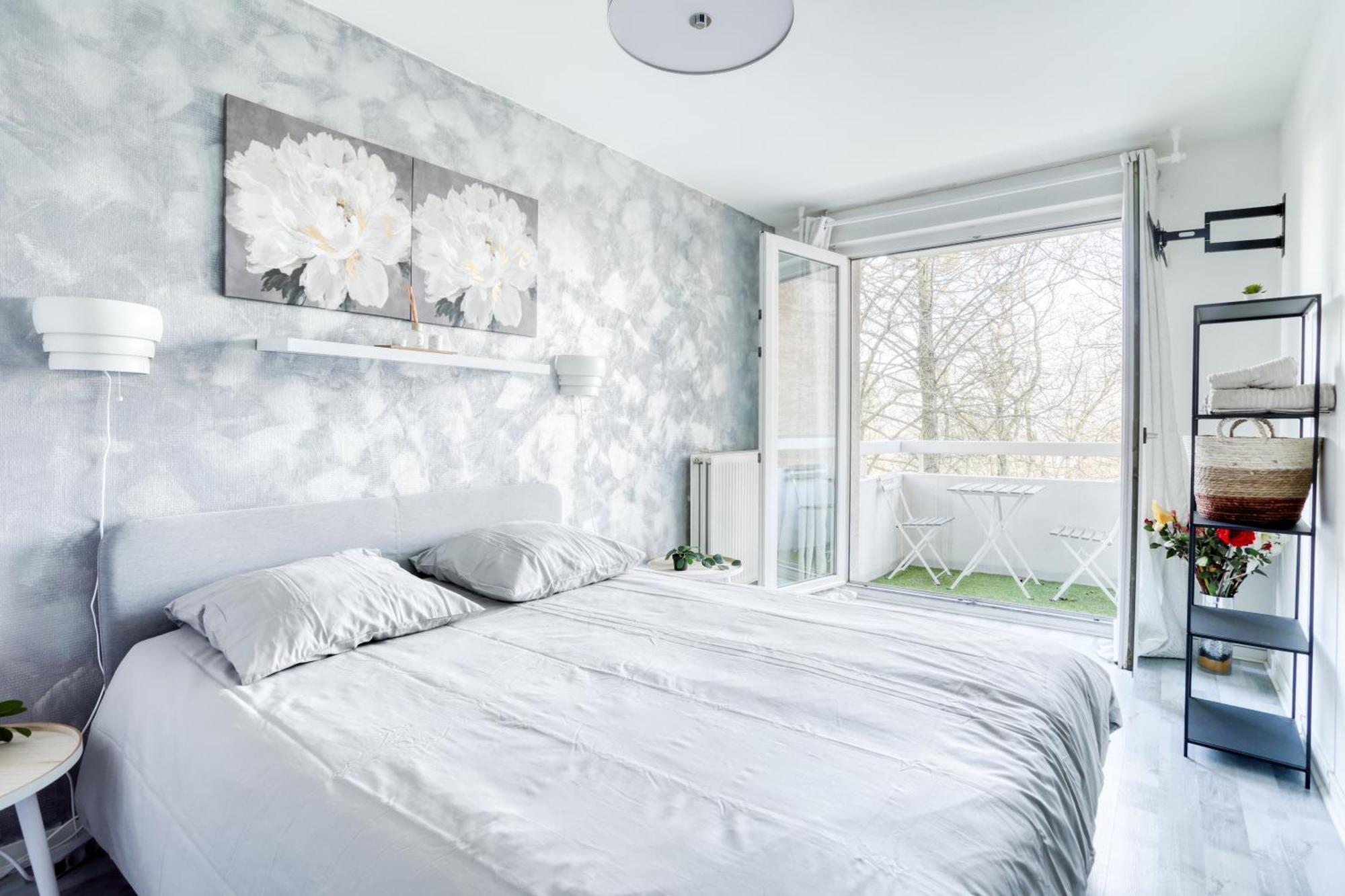 Le Warm Cocon - Spacieux T3 - 5 Personnes - Wifi Et Parking Rosny-sous-Bois Esterno foto